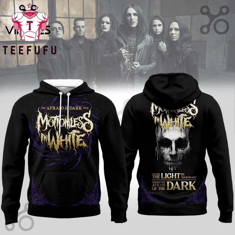 Afraid Of The Dark Motionless in White 3D Shirt
