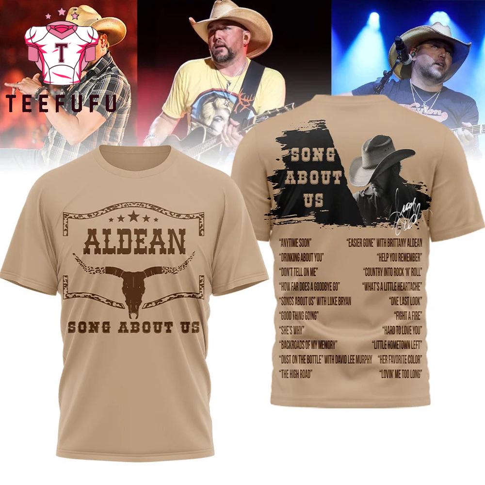 Aldean Song About Us 2026 3D Shirt