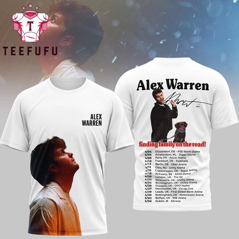 Alex Warrend 2026 Tour Special New 3D Shirt