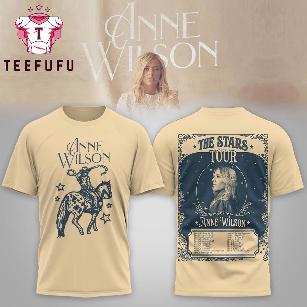 Anne Wilson The Stars 2026 Tour Special New 3D Shirt