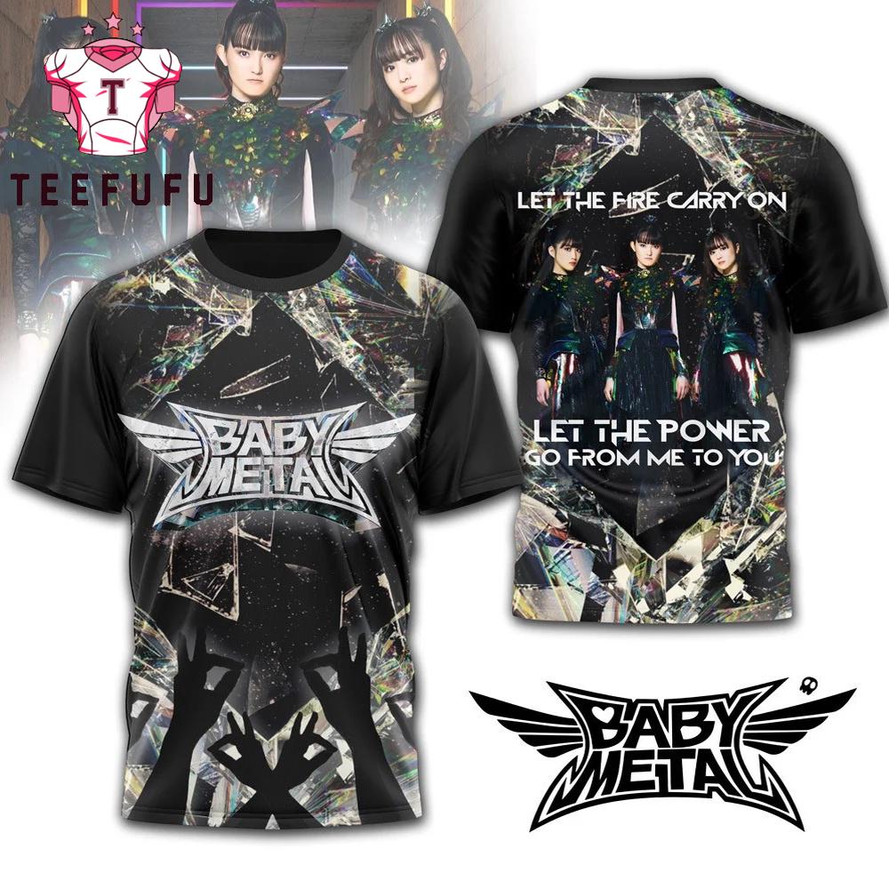 Baby Metal Let The Power Go From Me To You 3D Shirt