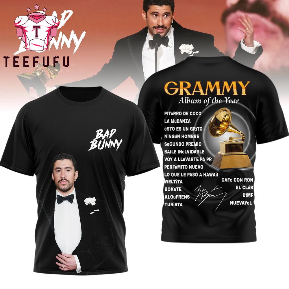 Bad Bunny Grammy Album of the Year 2026 New Shirt