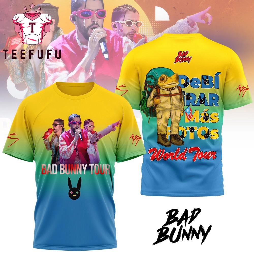 Bad Bunny World Tour Special New 3D Shirt