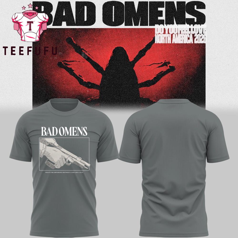 Bad Omens Do You Feel Love North America 2026 Limited Edition 3D Shirt