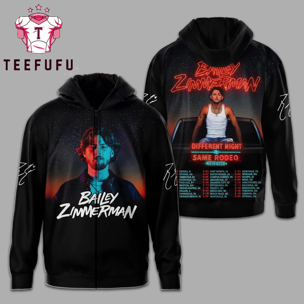 Bailey Zimmerman Tour 2026 Special New Hoodie
