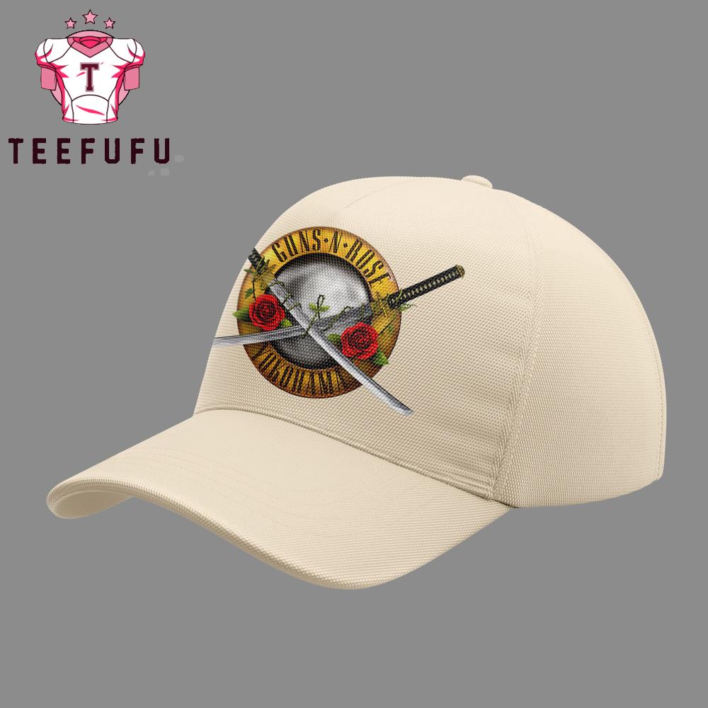 Guns N' Roses Yokohama Music Concert 2025 3D Printed Cap Hats