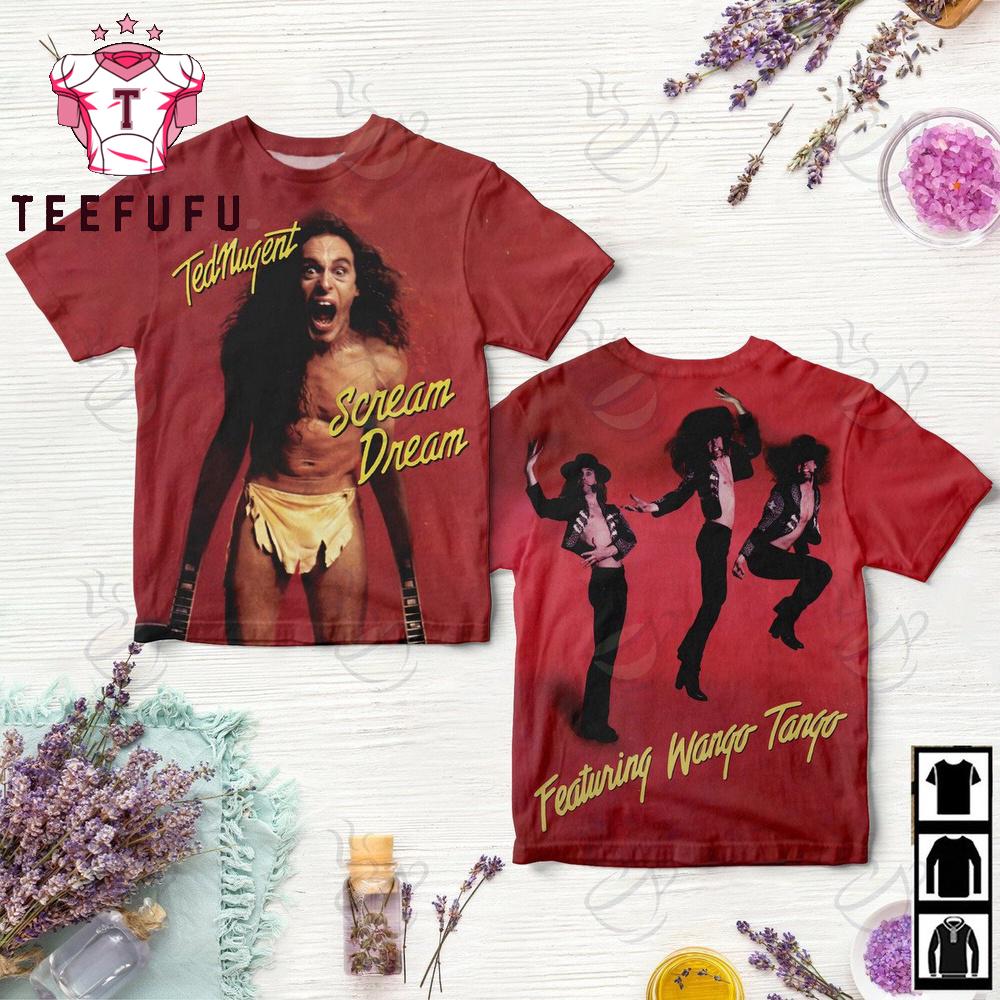 Ted Nugent Scream Dream All Over Print Shirt